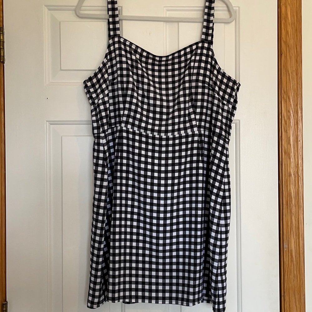 BP Gingham Mini Dress